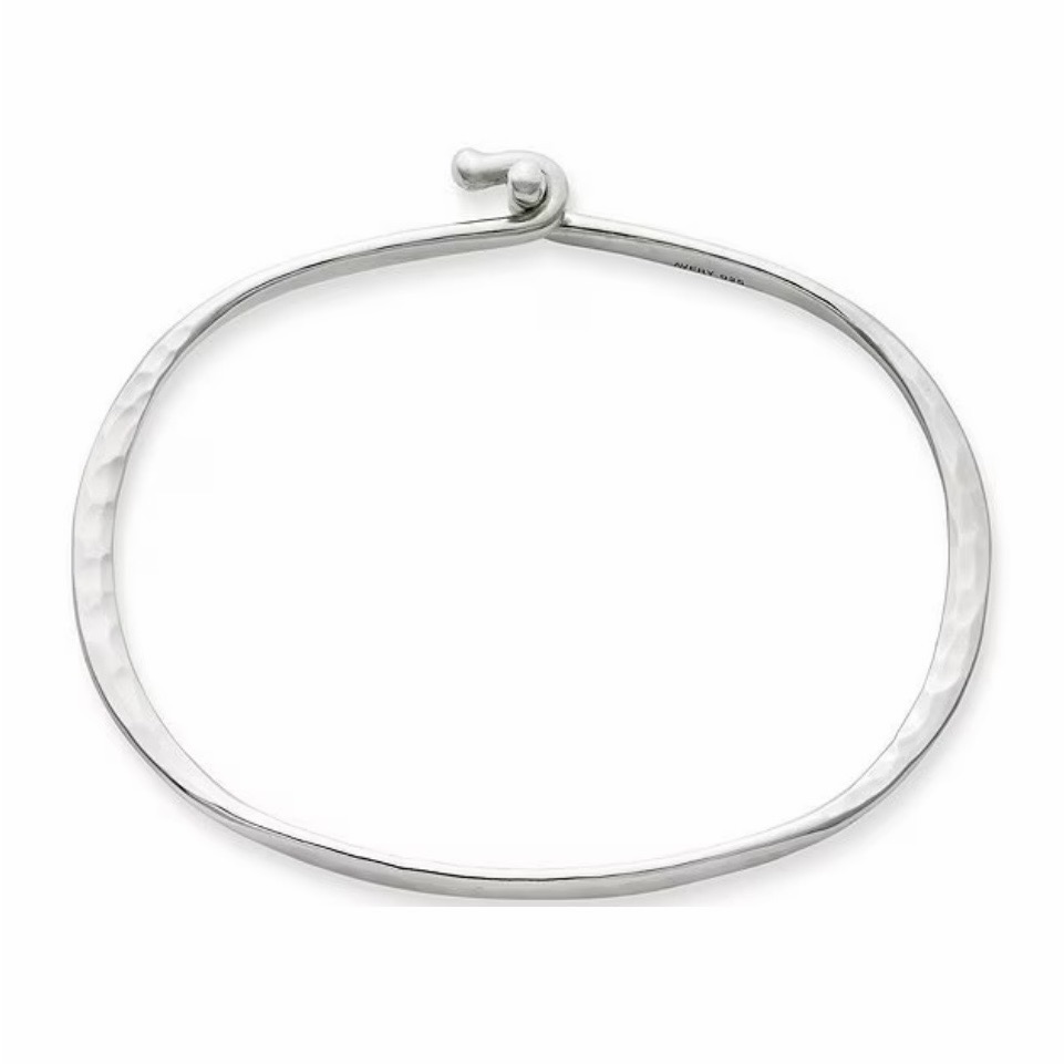 James Avery Hammered Sterling Silver Bracelet 70$